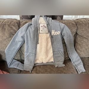 Hollister zip-up hoodie